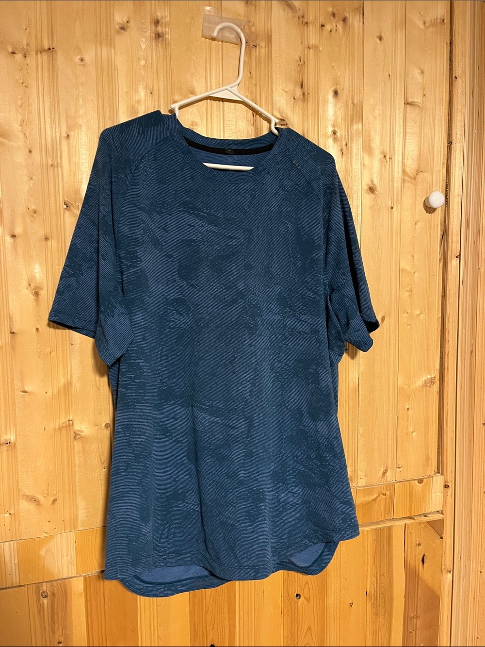 lululemon athletica Deep Navy Short Sleeve Crew Tee